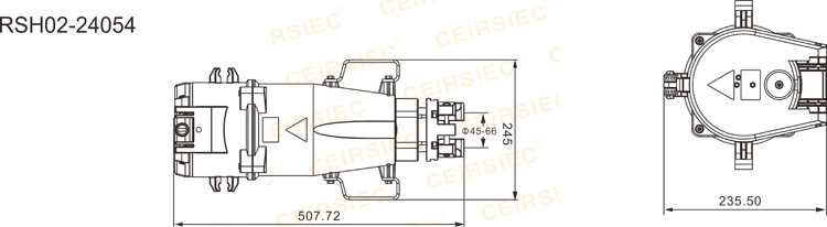 Factory Price 400A IEC Large AMP Connector for Large Current Connector for IP67 Degree