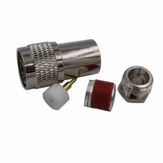 RF коаксиальный разъем типа N с зажимом для 5D